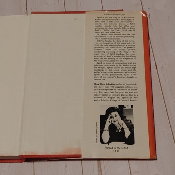 3/$13 Sybil By Flora Rheta Schreiber 1973 Adult Vintage Non Fiction Rare Book - Picture 5 of 11